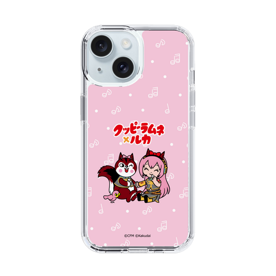 Slim Protection Case［ Hatsune Miku × Kuppy Ramune – Megurine Luka × Ram – Chibi Illustration ］