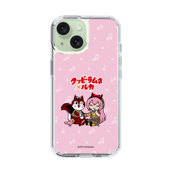 Slim Protection Case［ Hatsune Miku × Kuppy Ramune – Megurine Luka × Ram – Chibi Illustration ］