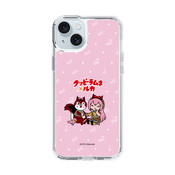 Slim Protection Case［ Hatsune Miku × Kuppy Ramune – Megurine Luka × Ram – Chibi Illustration ］