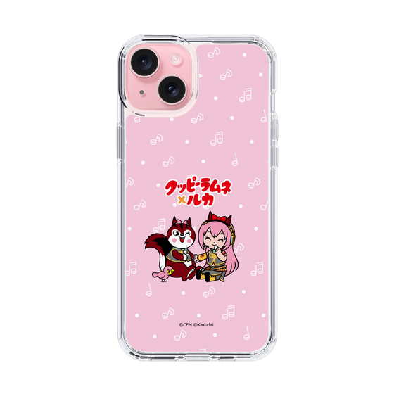 Slim Protection Case［ Hatsune Miku × Kuppy Ramune – Megurine Luka × Ram – Chibi Illustration ］
