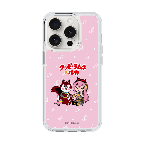 Slim Protection Case［ Hatsune Miku × Kuppy Ramune – Megurine Luka × Ram – Chibi Illustration ］