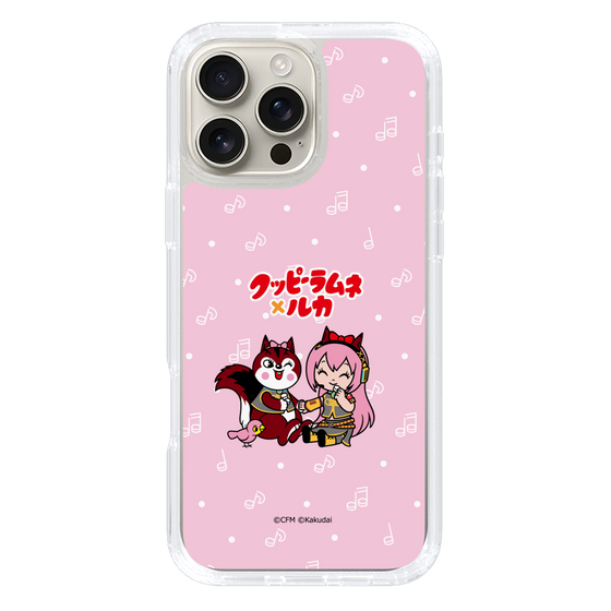 Slim Protection Case［ Hatsune Miku × Kuppy Ramune – Megurine Luka × Ram – Chibi Illustration ］
