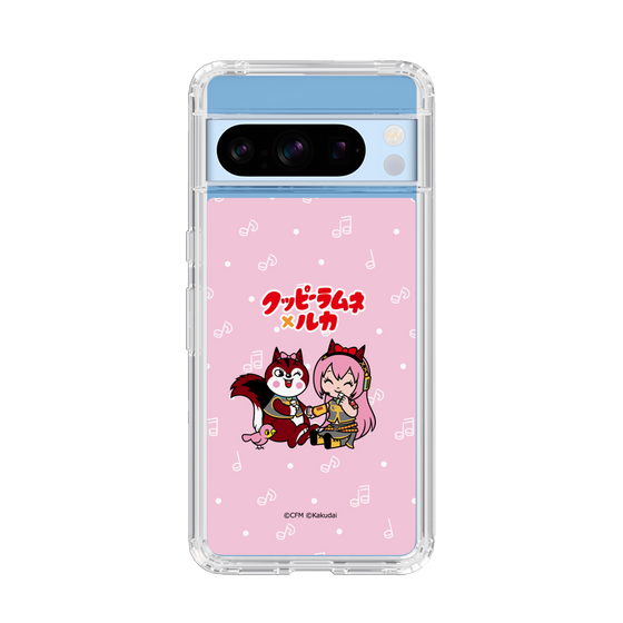 Slim Protection Case［ Hatsune Miku × Kuppy Ramune – Megurine Luka × Ram – Chibi Illustration ］