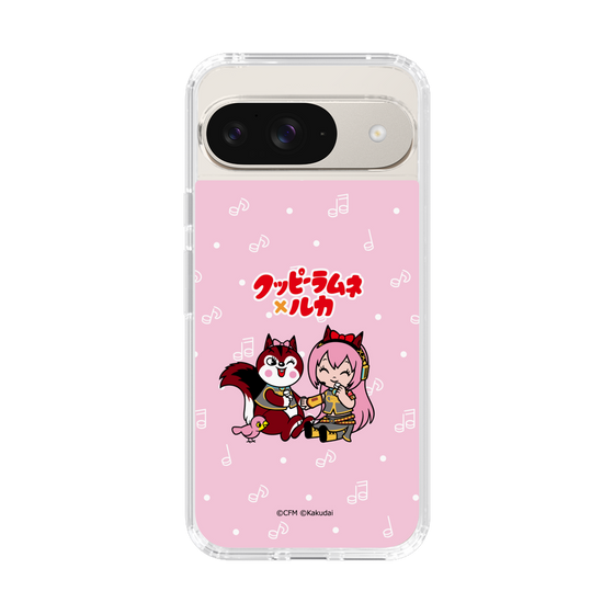 Slim Protection Case［ Hatsune Miku × Kuppy Ramune – Megurine Luka × Ram – Chibi Illustration ］