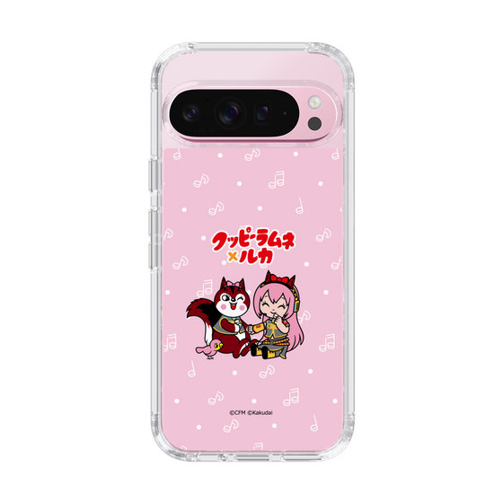 Slim Protection Case［ Hatsune Miku × Kuppy Ramune – Megurine Luka × Ram – Chibi Illustration ］