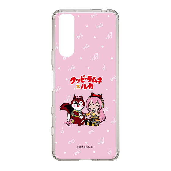 Slim Protection Case［ Hatsune Miku × Kuppy Ramune – Megurine Luka × Ram – Chibi Illustration ］