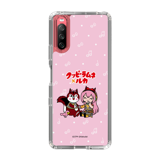 Slim Protection Case［ Hatsune Miku × Kuppy Ramune – Megurine Luka × Ram – Chibi Illustration ］
