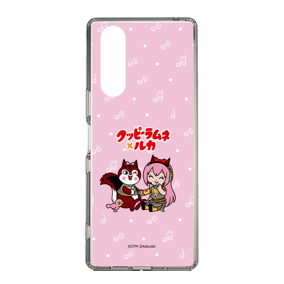 Slim Protection Case［ Hatsune Miku × Kuppy Ramune – Megurine Luka × Ram – Chibi Illustration ］