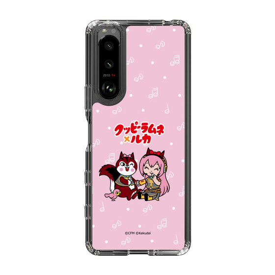 Slim Protection Case［ Hatsune Miku × Kuppy Ramune – Megurine Luka × Ram – Chibi Illustration ］