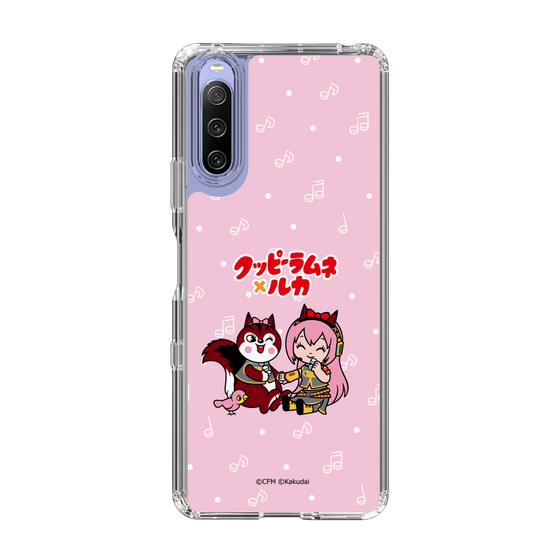 Slim Protection Case［ Hatsune Miku × Kuppy Ramune – Megurine Luka × Ram – Chibi Illustration ］