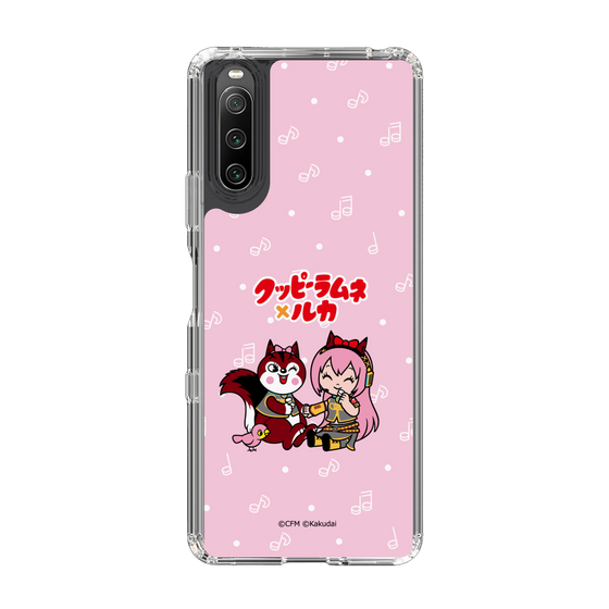 Slim Protection Case［ Hatsune Miku × Kuppy Ramune – Megurine Luka × Ram – Chibi Illustration ］