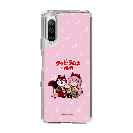 Slim Protection Case［ Hatsune Miku × Kuppy Ramune – Megurine Luka × Ram – Chibi Illustration ］