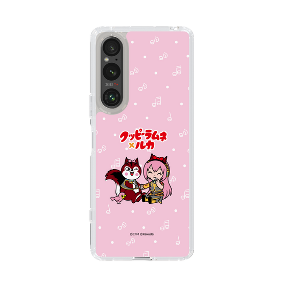 Slim Protection Case［ Hatsune Miku × Kuppy Ramune – Megurine Luka × Ram – Chibi Illustration ］