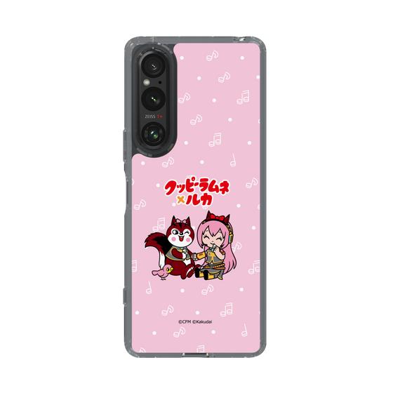 Slim Protection Case［ Hatsune Miku × Kuppy Ramune – Megurine Luka × Ram – Chibi Illustration ］