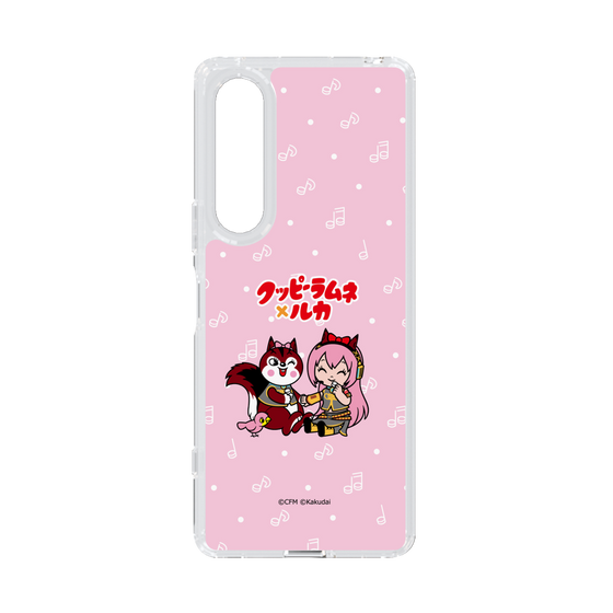 Slim Protection Case［ Hatsune Miku × Kuppy Ramune – Megurine Luka × Ram – Chibi Illustration ］