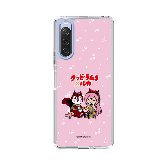 Slim Protection Case［ Hatsune Miku × Kuppy Ramune – Megurine Luka × Ram – Chibi Illustration ］
