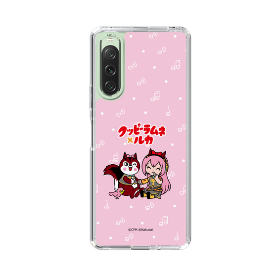 Slim Protection Case［ Hatsune Miku × Kuppy Ramune – Megurine Luka × Ram – Chibi Illustration ］