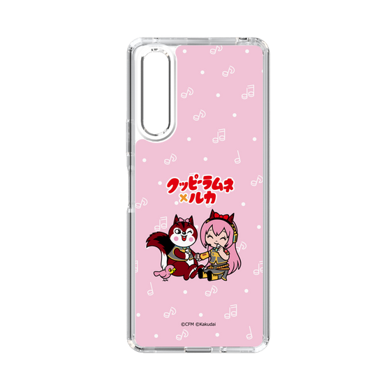Slim Protection Case［ Hatsune Miku × Kuppy Ramune – Megurine Luka × Ram – Chibi Illustration ］