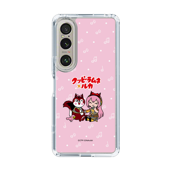 Slim Protection Case［ Hatsune Miku × Kuppy Ramune – Megurine Luka × Ram – Chibi Illustration ］