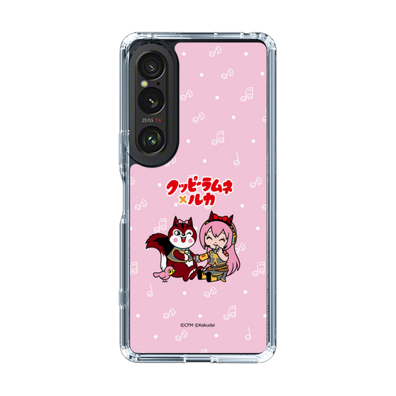 Slim Protection Case［ Hatsune Miku × Kuppy Ramune – Megurine Luka × Ram – Chibi Illustration ］