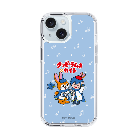 Slim Protection Case［ Hatsune Miku × Kuppy Ramune – KAITO × Kuppy – Chibi Illustration ］
