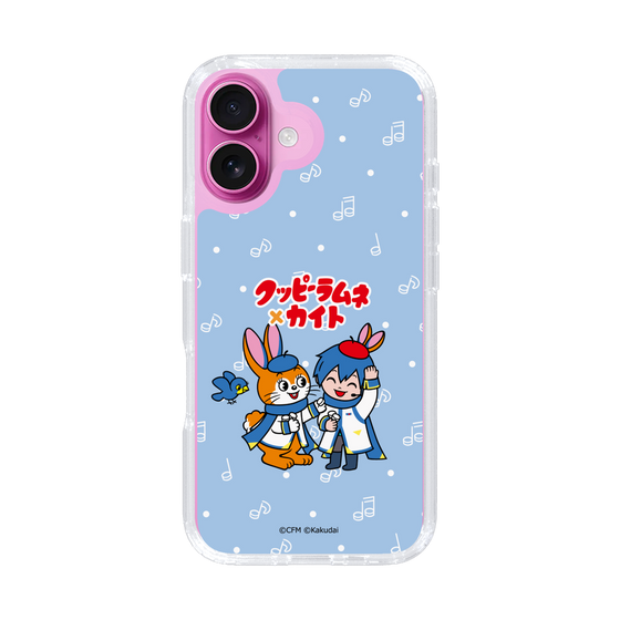 Slim Protection Case［ Hatsune Miku × Kuppy Ramune – KAITO × Kuppy – Chibi Illustration ］