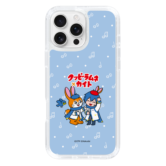 Slim Protection Case［ Hatsune Miku × Kuppy Ramune – KAITO × Kuppy – Chibi Illustration ］