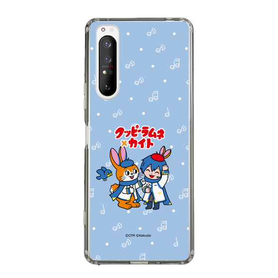 Slim Protection Case［ Hatsune Miku × Kuppy Ramune – KAITO × Kuppy – Chibi Illustration ］