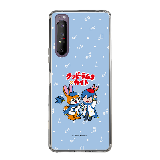 Slim Protection Case［ Hatsune Miku × Kuppy Ramune – KAITO × Kuppy – Chibi Illustration ］