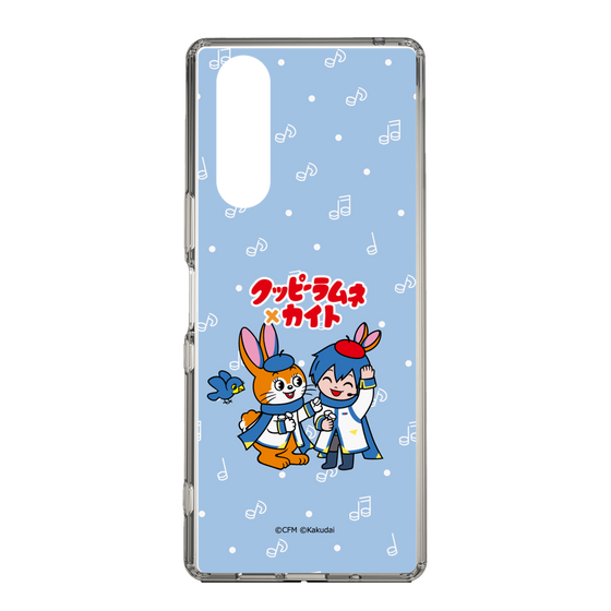 Slim Protection Case［ Hatsune Miku × Kuppy Ramune – KAITO × Kuppy – Chibi Illustration ］
