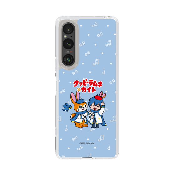 Slim Protection Case［ Hatsune Miku × Kuppy Ramune – KAITO × Kuppy – Chibi Illustration ］