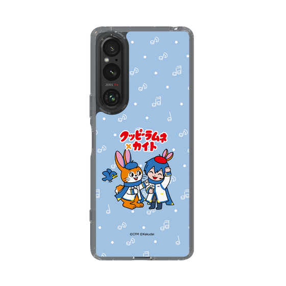 Slim Protection Case［ Hatsune Miku × Kuppy Ramune – KAITO × Kuppy – Chibi Illustration ］