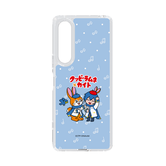 Slim Protection Case［ Hatsune Miku × Kuppy Ramune – KAITO × Kuppy – Chibi Illustration ］