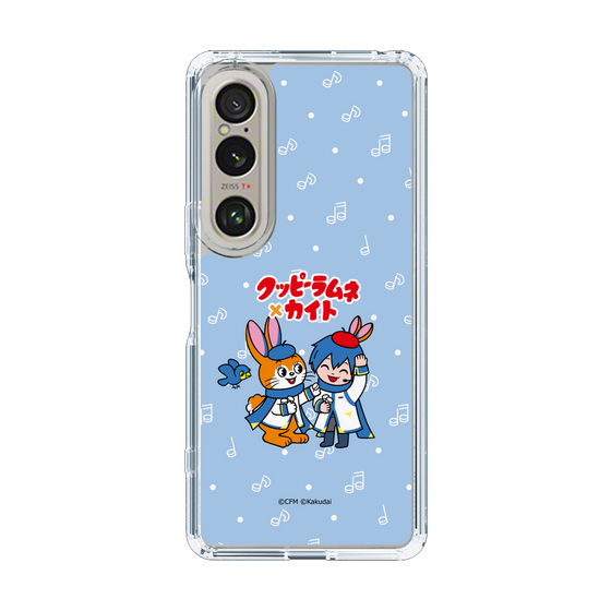 Slim Protection Case［ Hatsune Miku × Kuppy Ramune – KAITO × Kuppy – Chibi Illustration ］