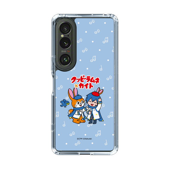 Slim Protection Case［ Hatsune Miku × Kuppy Ramune – KAITO × Kuppy – Chibi Illustration ］