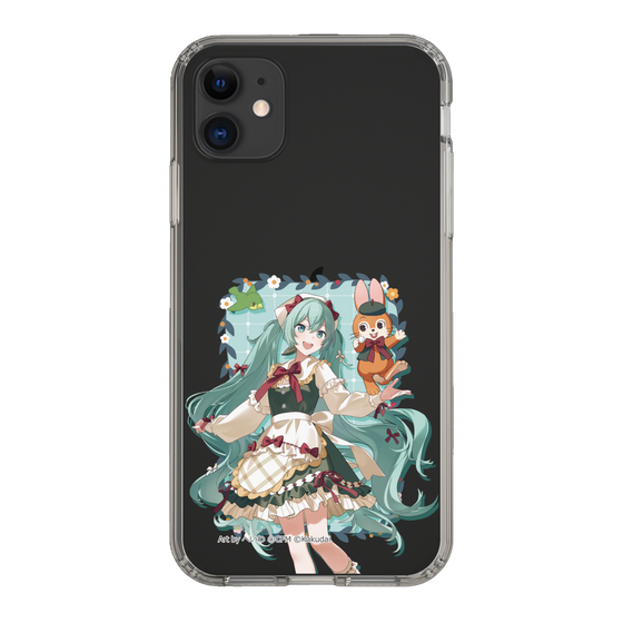 Slim Protection Case［ Hatsune Miku × Kuppy Ramune – Hatsune Miku × Kuppy – Full-body Illustration 1 ］