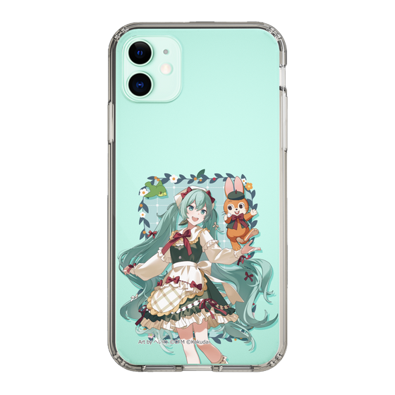 Slim Protection Case［ Hatsune Miku × Kuppy Ramune – Hatsune Miku × Kuppy – Full-body Illustration 1 ］