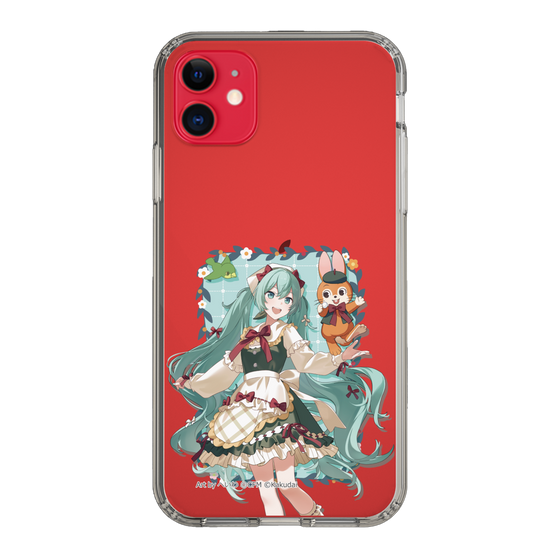 Slim Protection Case［ Hatsune Miku × Kuppy Ramune – Hatsune Miku × Kuppy – Full-body Illustration 1 ］