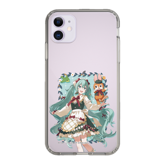 Slim Protection Case［ Hatsune Miku × Kuppy Ramune – Hatsune Miku × Kuppy – Full-body Illustration 1 ］