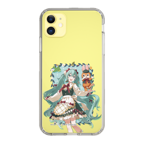 Slim Protection Case［ Hatsune Miku × Kuppy Ramune – Hatsune Miku × Kuppy – Full-body Illustration 1 ］