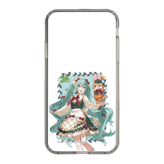 Slim Protection Case［ Hatsune Miku × Kuppy Ramune – Hatsune Miku × Kuppy – Full-body Illustration 1 ］