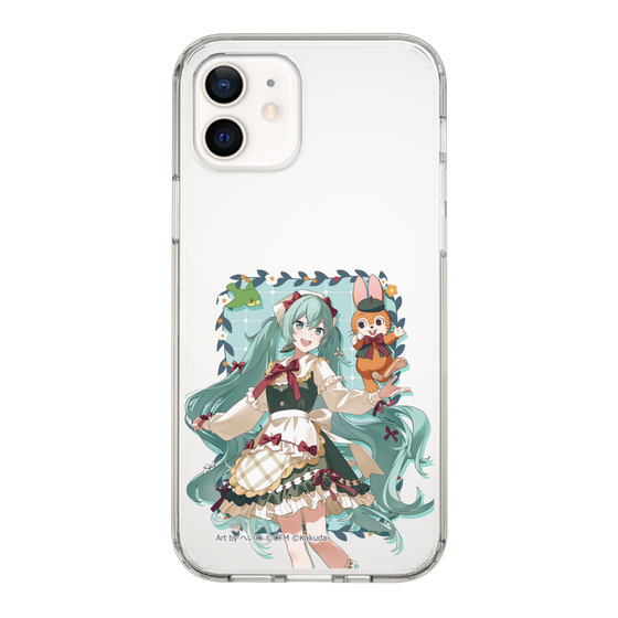 Slim Protection Case［ Hatsune Miku × Kuppy Ramune – Hatsune Miku × Kuppy – Full-body Illustration 1 ］