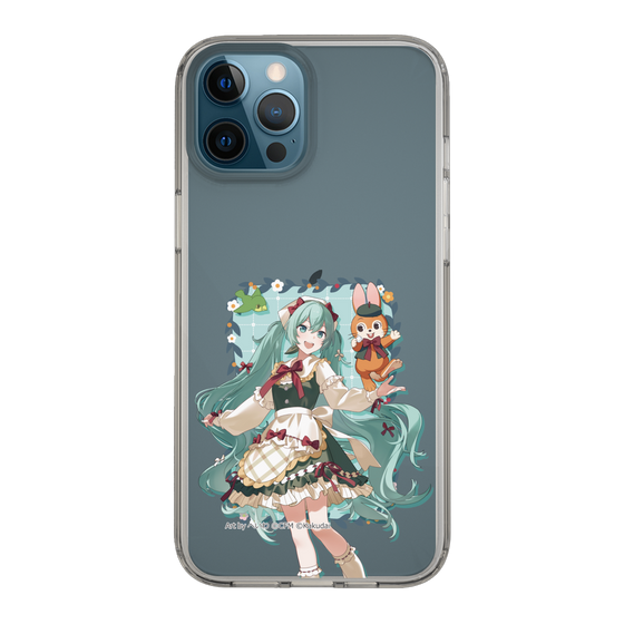 Slim Protection Case［ Hatsune Miku × Kuppy Ramune – Hatsune Miku × Kuppy – Full-body Illustration 1 ］