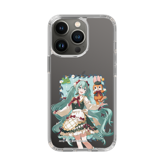 Slim Protection Case［ Hatsune Miku × Kuppy Ramune – Hatsune Miku × Kuppy – Full-body Illustration 1 ］