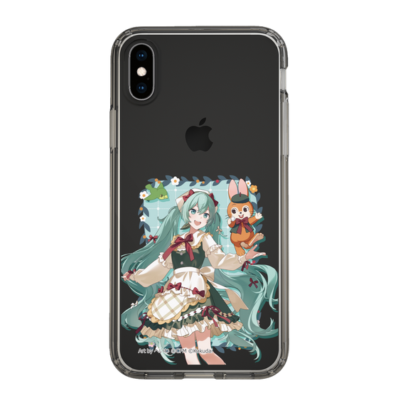 Slim Protection Case［ Hatsune Miku × Kuppy Ramune – Hatsune Miku × Kuppy – Full-body Illustration 1 ］