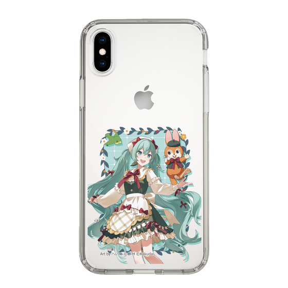 Slim Protection Case［ Hatsune Miku × Kuppy Ramune – Hatsune Miku × Kuppy – Full-body Illustration 1 ］