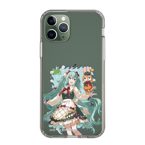 Slim Protection Case［ Hatsune Miku × Kuppy Ramune – Hatsune Miku × Kuppy – Full-body Illustration 1 ］
