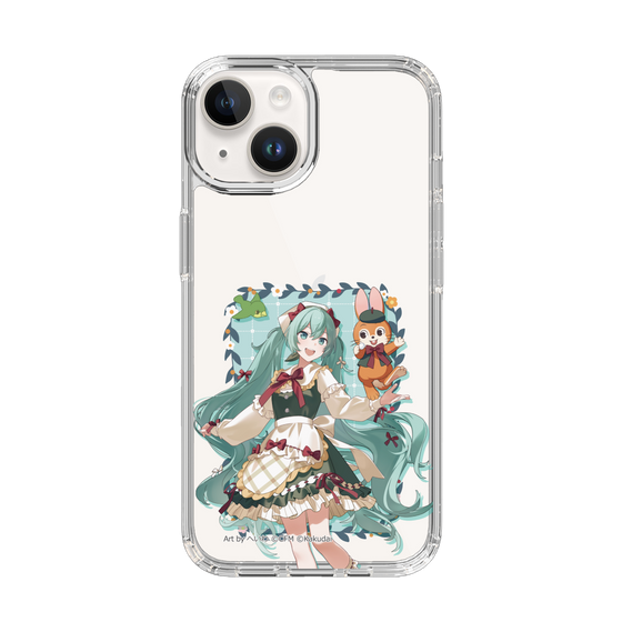 Slim Protection Case［ Hatsune Miku × Kuppy Ramune – Hatsune Miku × Kuppy – Full-body Illustration 1 ］