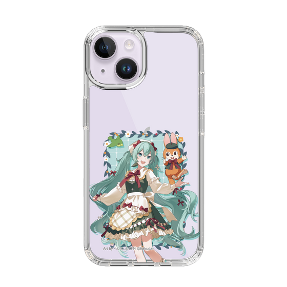 Slim Protection Case［ Hatsune Miku × Kuppy Ramune – Hatsune Miku × Kuppy – Full-body Illustration 1 ］