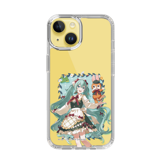 Slim Protection Case［ Hatsune Miku × Kuppy Ramune – Hatsune Miku × Kuppy – Full-body Illustration 1 ］